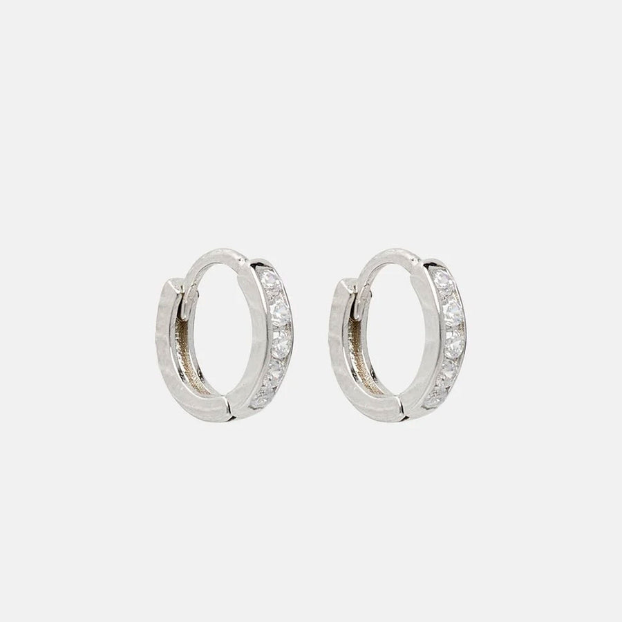 Ateliers Saint Germain Hoops - Silver