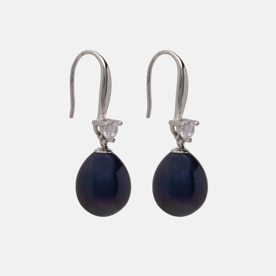 Ateliers Saint Germain Pearl earrings - Blue