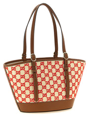 GUCCI Small GG Woven Shopping Bag – Multicolor