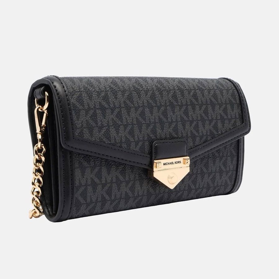 Michael Kors Wallet with shoulder strap Soho - Black