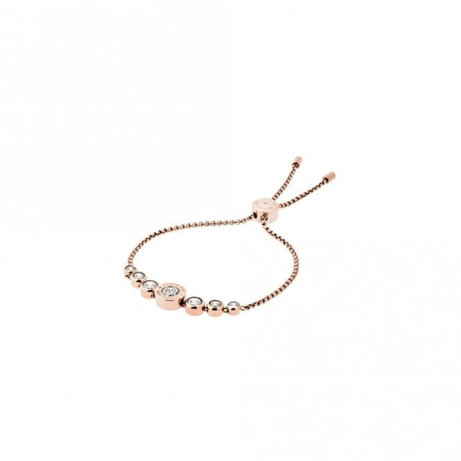 Michael Kors CUBIC ZIRCONIA SLIDER BRACELET - Rose Gold
