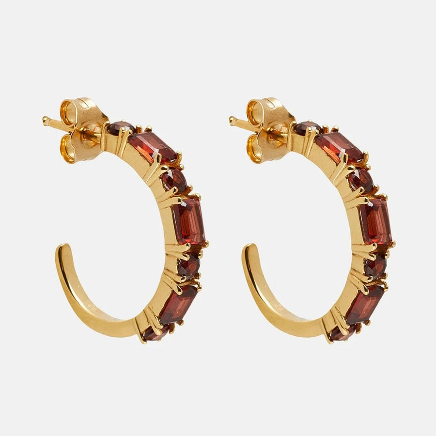 Revoni Silver Hoops - Gold