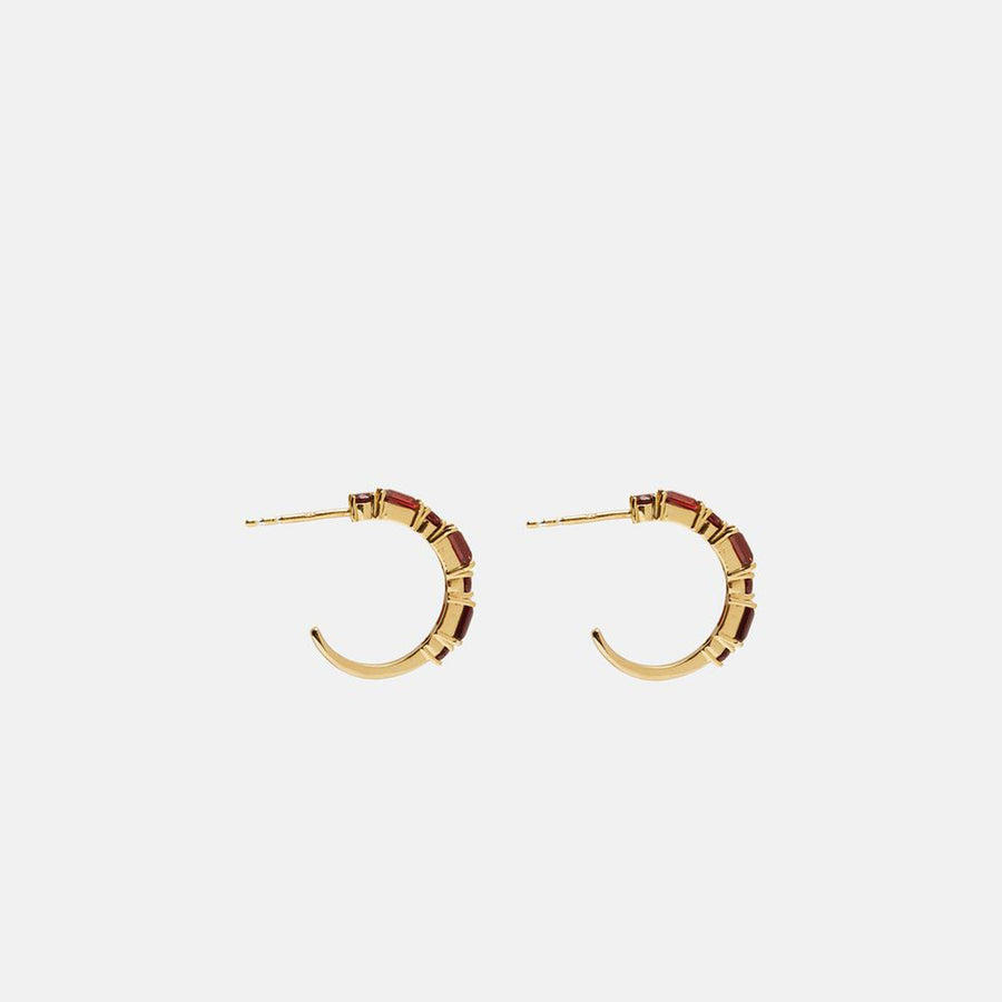 Revoni Silver Hoops