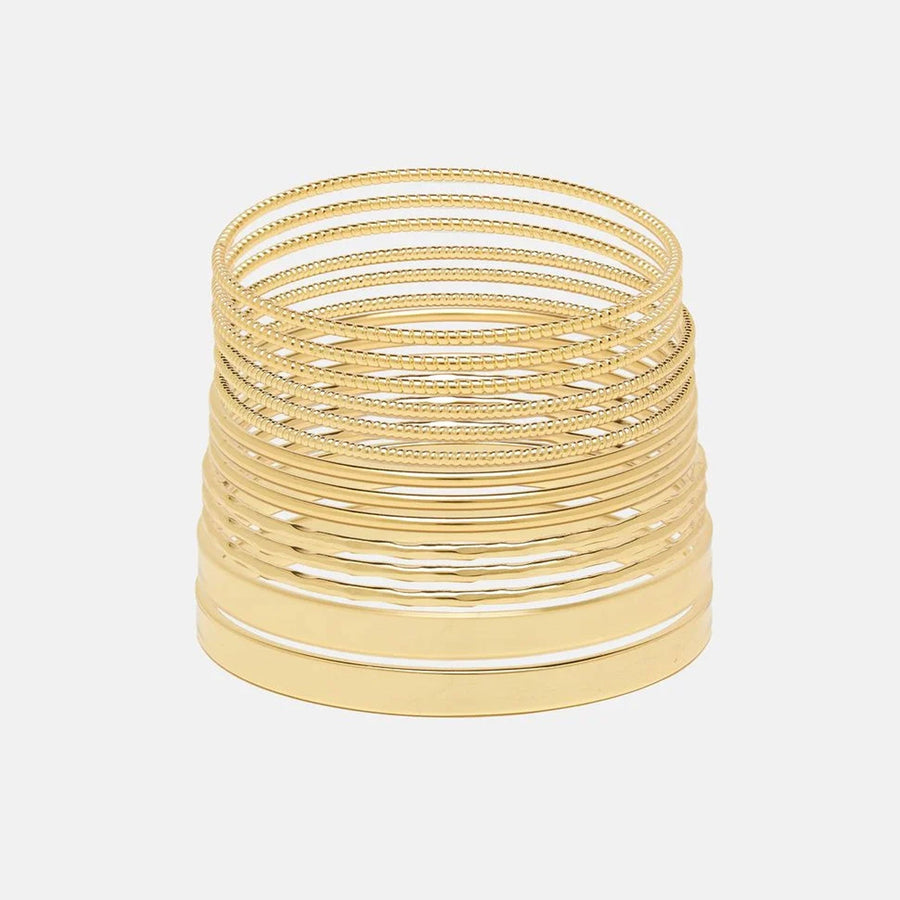 Rivka Friedman Bangle set - Gold